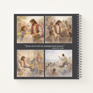 No unimportant person notebook