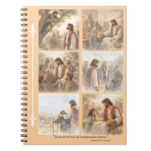 No unimportant person notebook