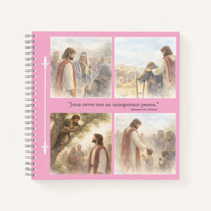 No unimportant person notebook