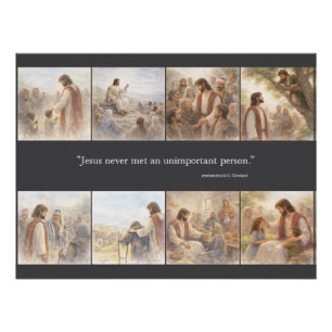 No unimportant person poster