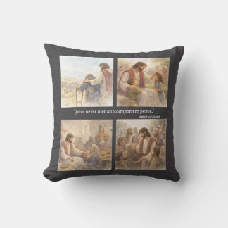 No unimportant person throw pillow