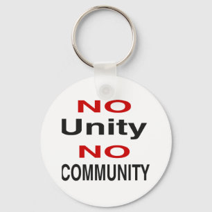 No unity no community keychain