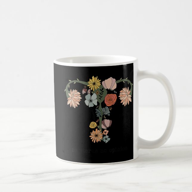 No Uterus No Opinion Feminist Pro Choice Women's R Coffee Mug (Right)