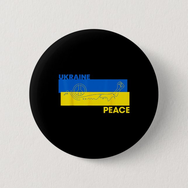 No War - Designs For The Peace Movement 4  2 Inch Round Button (Front)