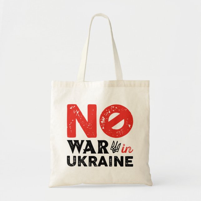 No War In Ukraine Tote Bag (Front)