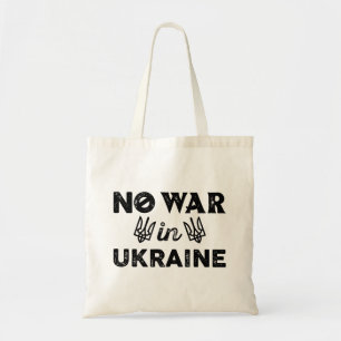 No War In Ukraine Tote Bag
