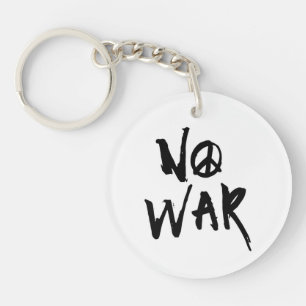 No War Keychain