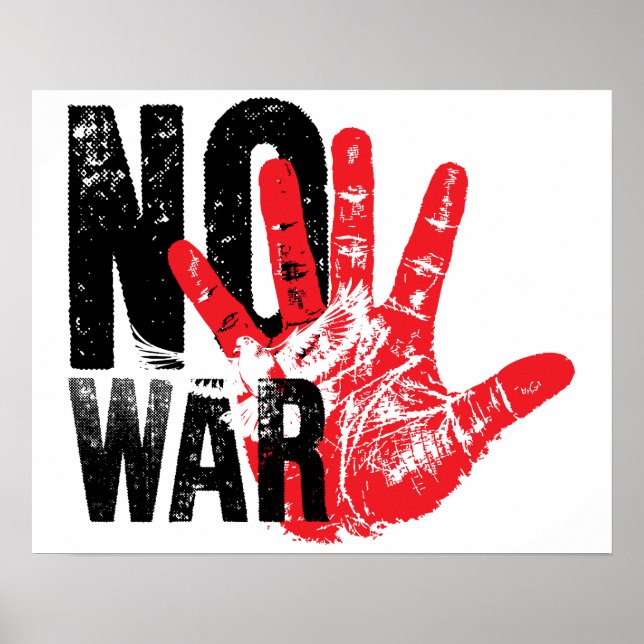NO WAR! radical design for radical times! Poster (Front)