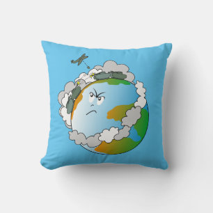 No War! Throw Pillow
