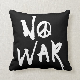 No War Throw Pillow