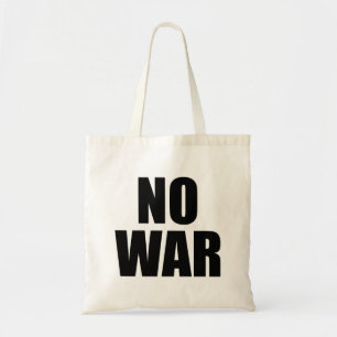 NO WAR TOTE BAG