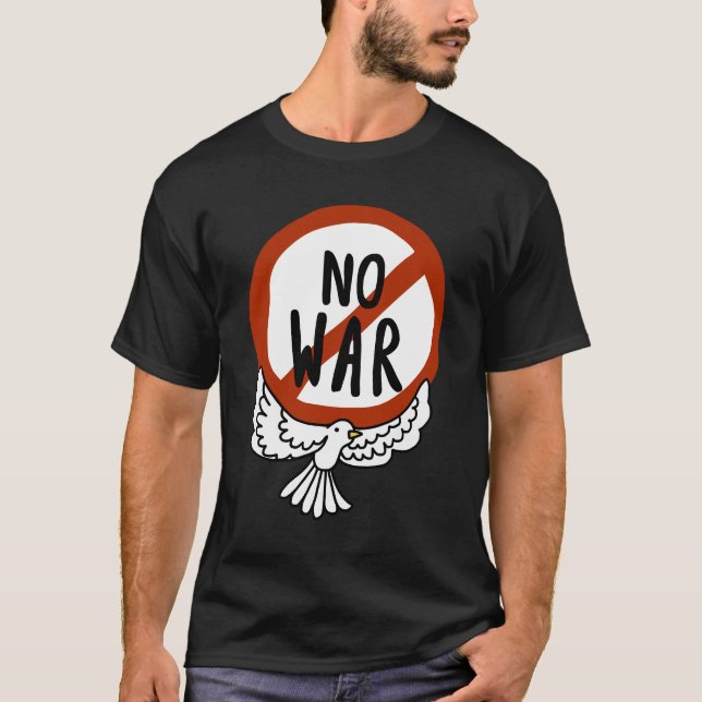 No War With Dove T-Shirt (Front)