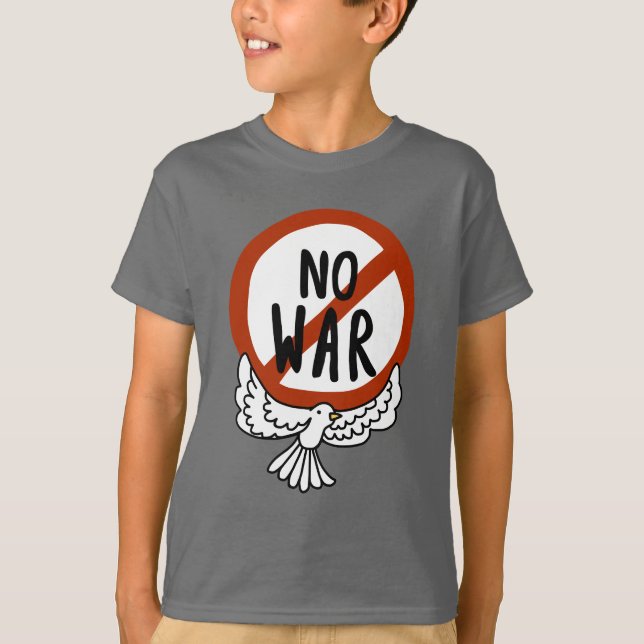 No War With Dove T-Shirt (Front)