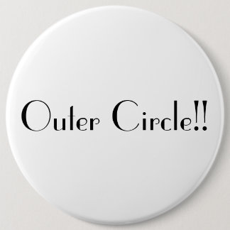 No way Jose 6 Inch Round Button