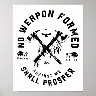 No Weapon Formed Against Me Shall Prosper _1  Poster