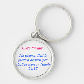 No weapon that is formed against you shall prosper keychain
