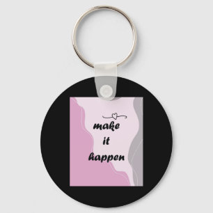 No What It Takes Keychain