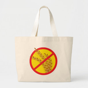 No Wheat Large Tote Bag