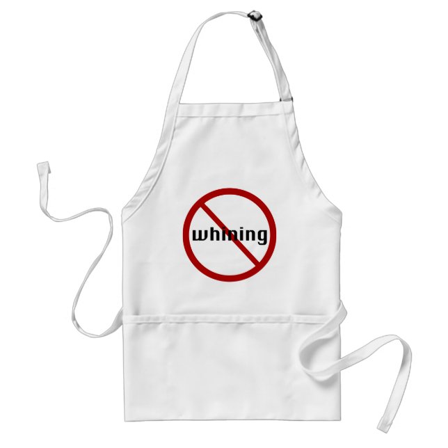 no whining apron (Front)