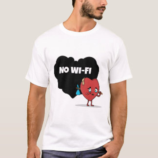 No Wifi design T-Shirt