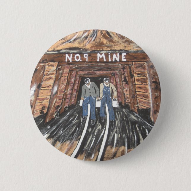 No Windows Down There 2 Inch Round Button (Front)