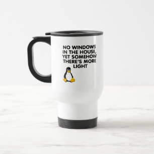 No windows in the house... travel mug