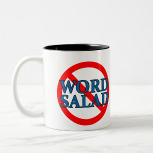 No Word Salad Mug
