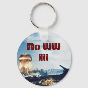 No World War III Keychain