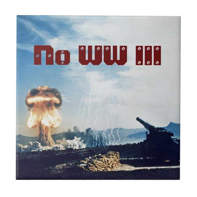 No World War III Tile (Front)