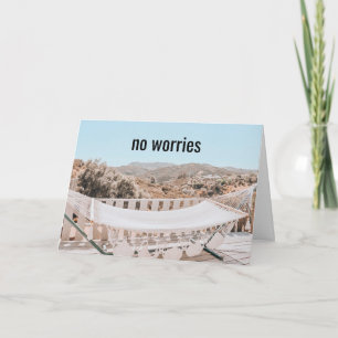 No Worries, I've Got Your Back - Card