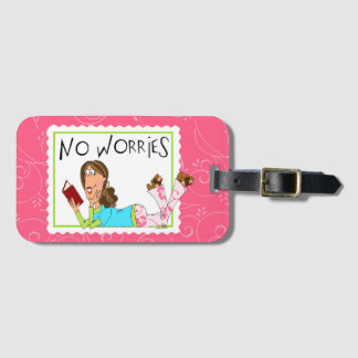 No Worries Luggage Tag