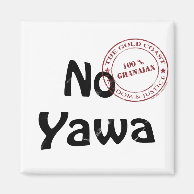 no yawa magnet (Front)