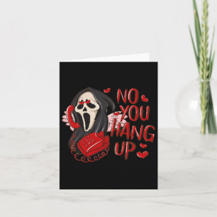 No You Hang Up First Ghost Calling Halloween Funny Card