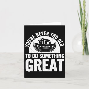 Noah Ark Church Christian Travel Faith You're Neve Card