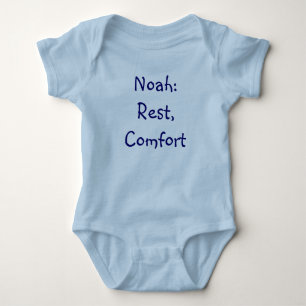 Noah Baby Name Meaning Bodysuit