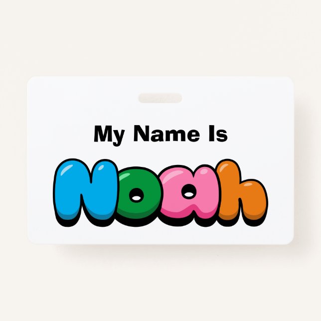 Noah Badge (Front)