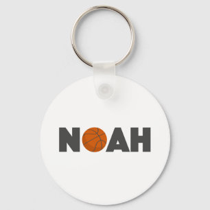 Noah Basketball Keychain