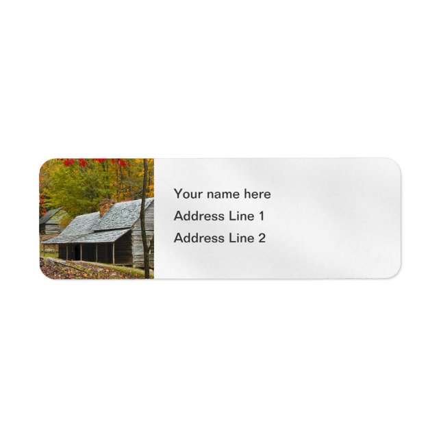 Noah "Bud" Ogle Cabin in the Smokies (Front)