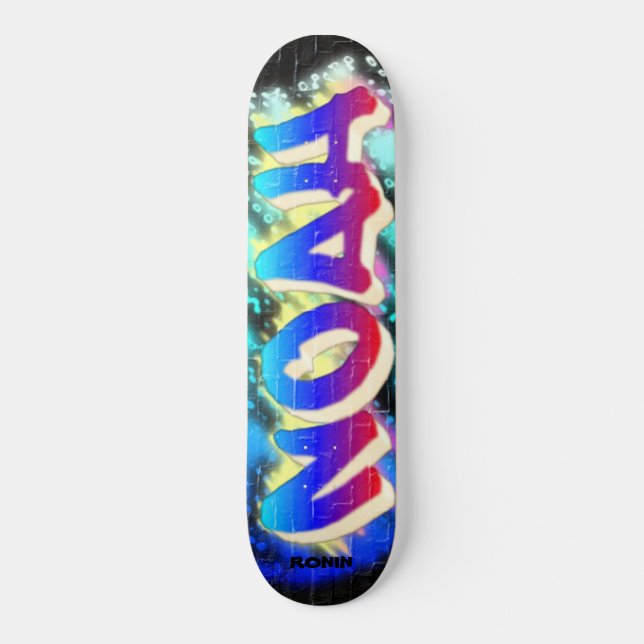 NOAH Customized Graffiti Skateboard (Front)
