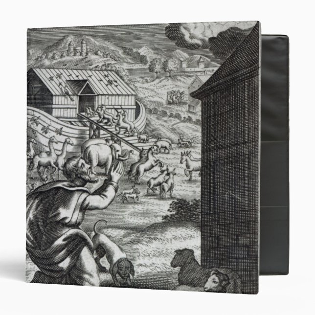 Noah entreth the Ark Binder (Front/Inside)