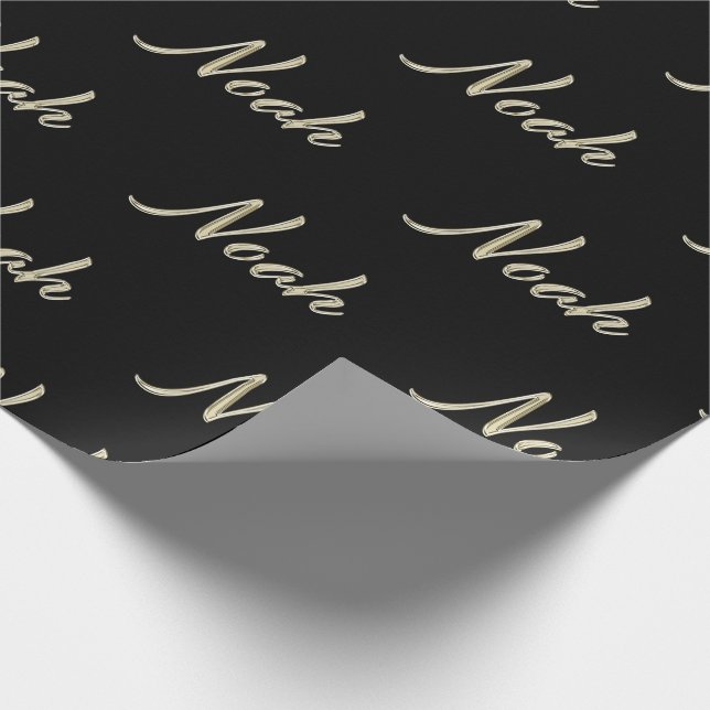 Noah First Name Name edles Gift Paper (Corner)