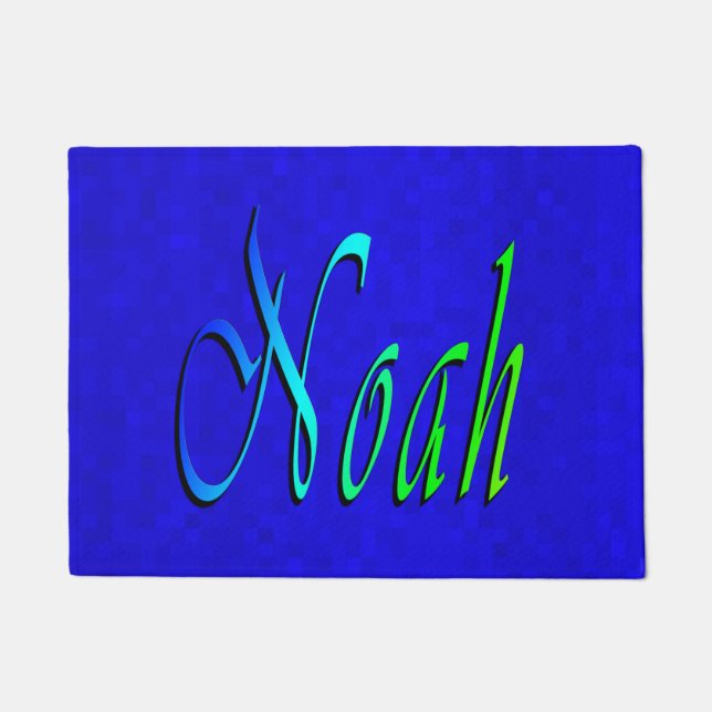 Noah, Name Logo, Doormat (Front)