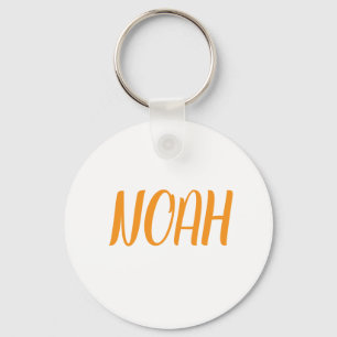Noah name Metal ring keychain
