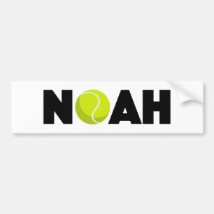 Noah Tennis Bumper Sticker