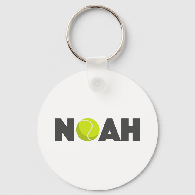 Noah Tennis Keychain (Front)