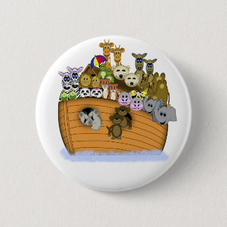 Noah's Ark 2 Inch Round Button
