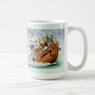 Noah's Ark and Titanic Mug