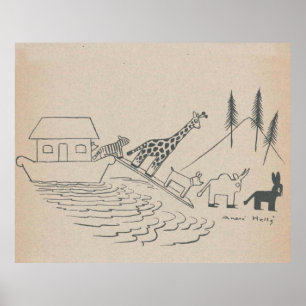 Noah's Ark Art Print