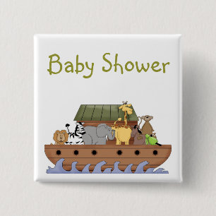 Noahs Ark baby Shower button