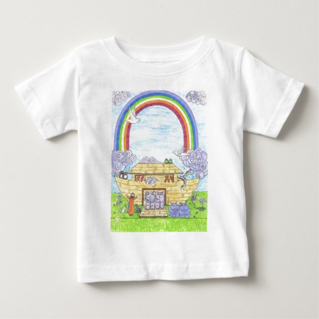 Noah's Ark Baby T-Shirt (Front)